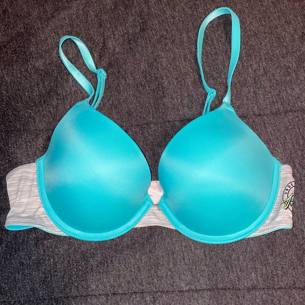 Victoria’s Secret Pink push-up bra.